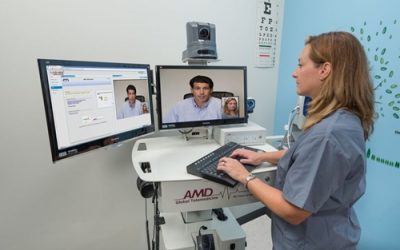 Integration of telemedicine visit data with an EMR