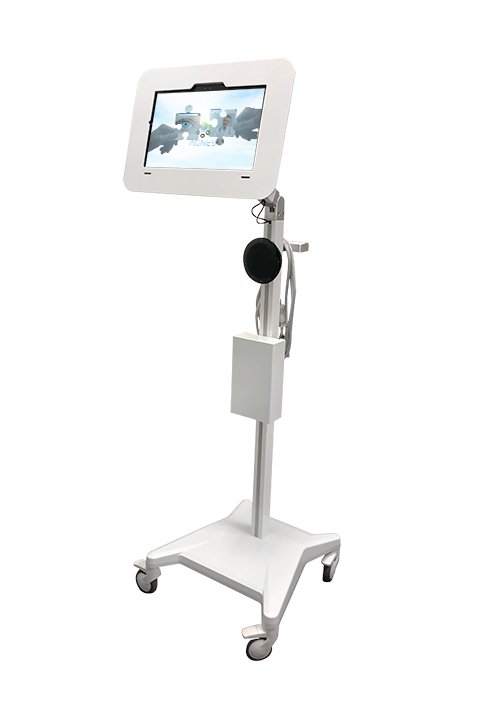 Tablet Video Virtual Visit Cart